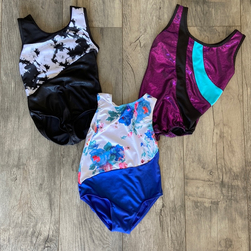 Girls Leotards Bundle - Size 6/6X